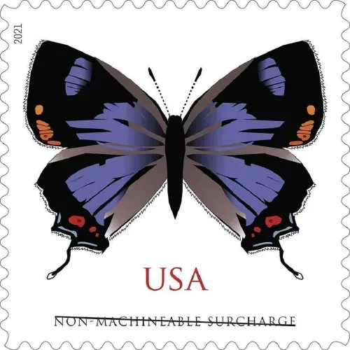 Colorado Hairstreak 2021 - 5 Sheets 100 Pcs Unused Stamps for Mailing